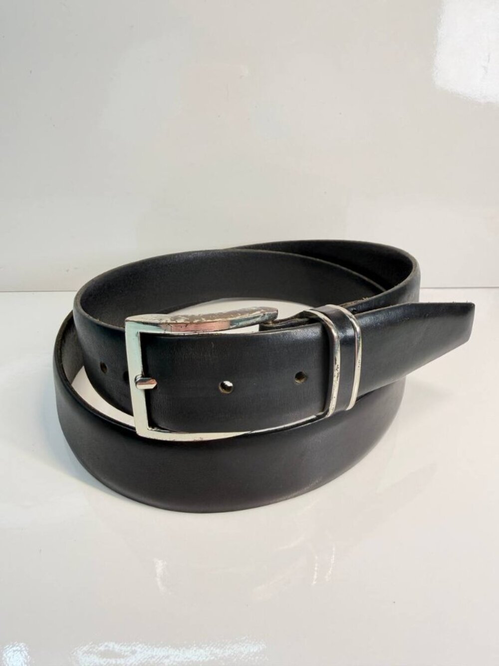 Hugo Boss Handmade in Italy Leather Belt – Size 38